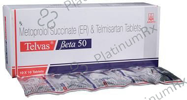 Telvas Beta 50/40mg Tablet ER 10s