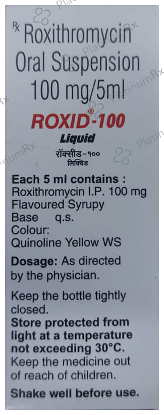 Roxid 100mg Liquid Mint 30ml