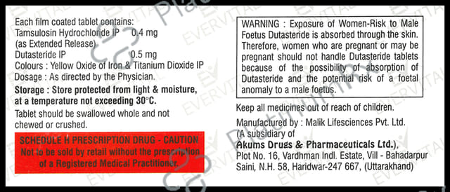 Rapaflow-D Tablet ER