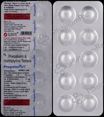 Pregaleo NT 10/75mg Tablet 10s