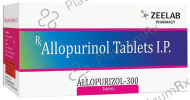 Allopurizol 300mg Tablet 10s