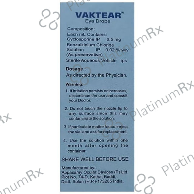 Vaktear Eye Drop