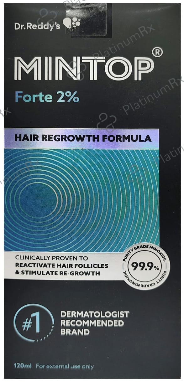 Mintop Forte 2% Hair Regrowth Formula Solution 120ml