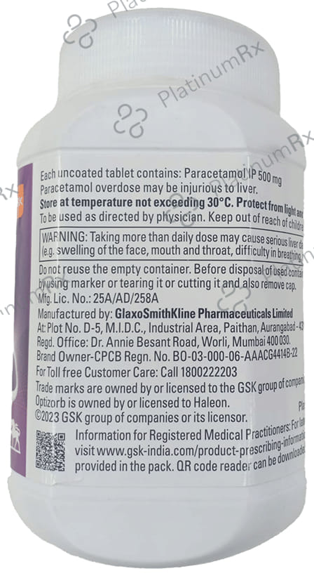 Calpol 500mg Tablet 1000s