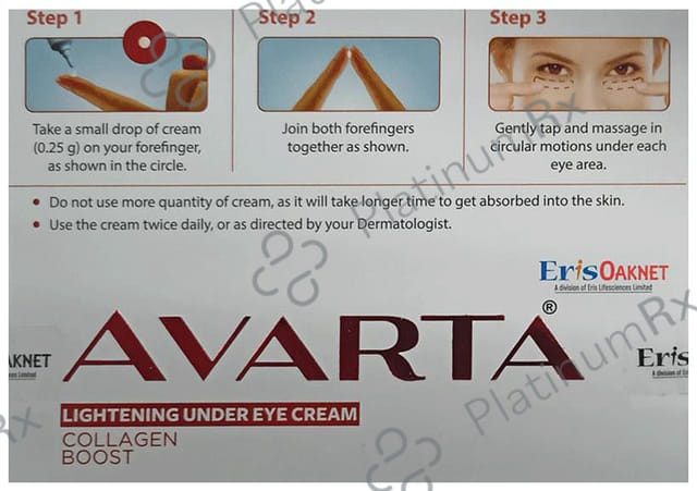 Avarta Lightening Under Eye Cream 10gm