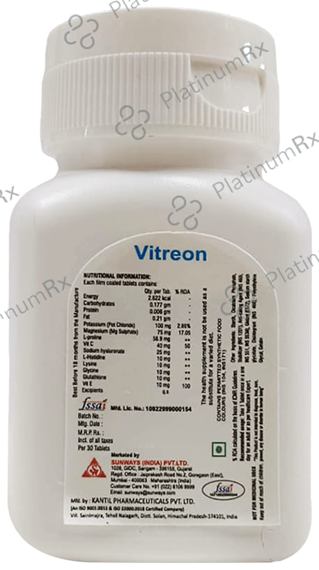 Vitreon Tablet 30s