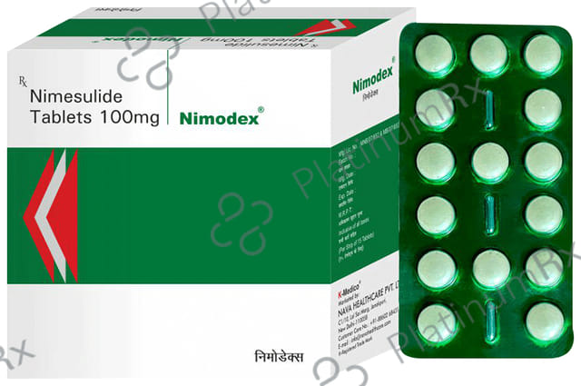Nimodex 100mg Tablet 15s