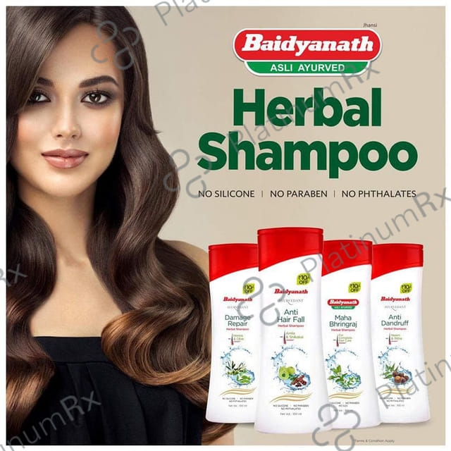 Baidyanath (Jhansi) Ayurvedant Herbal Anti Dandruff Shampoo
