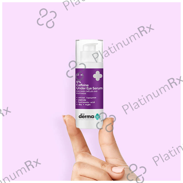 The Derma Co 5% Caffeine Undereye Serum - For Dark Circles & Puffiness