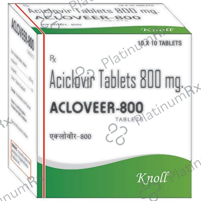 Acloveer 800mg Tablet 10s