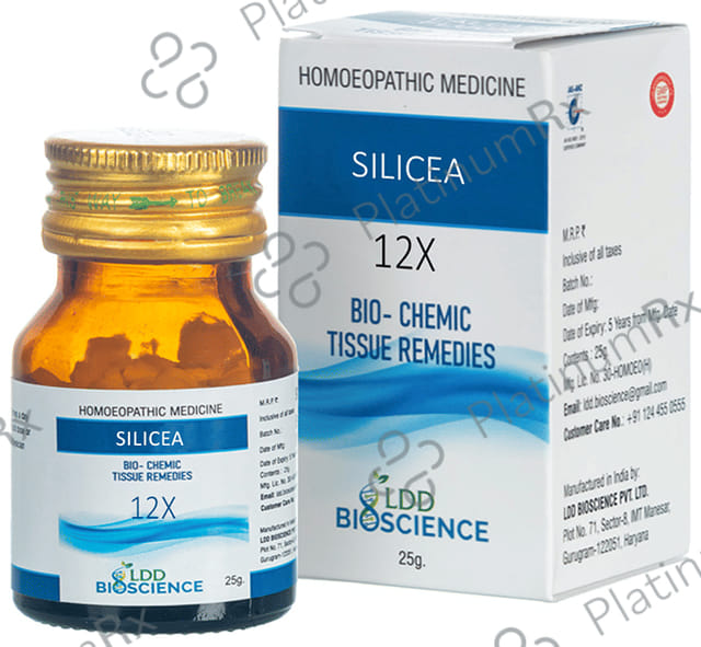 LDD Bioscience Silicea Biochemic Tablet 12X