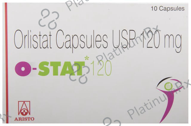 O Stat 120mg Capsule 10s