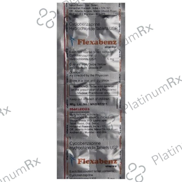 Flexabenz 5mg Tablet 10s