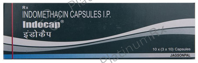 Indocap 25mg Capsule 10s
