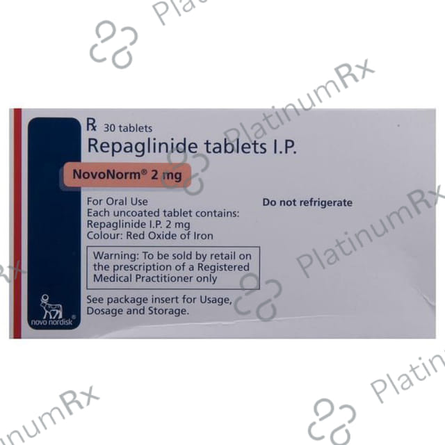 Novonorm 2mg Tablet 15s