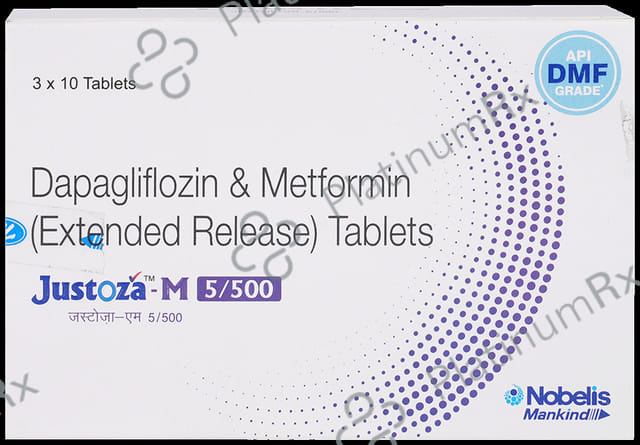 Justoza M 5/500mg Tablet ER 10s