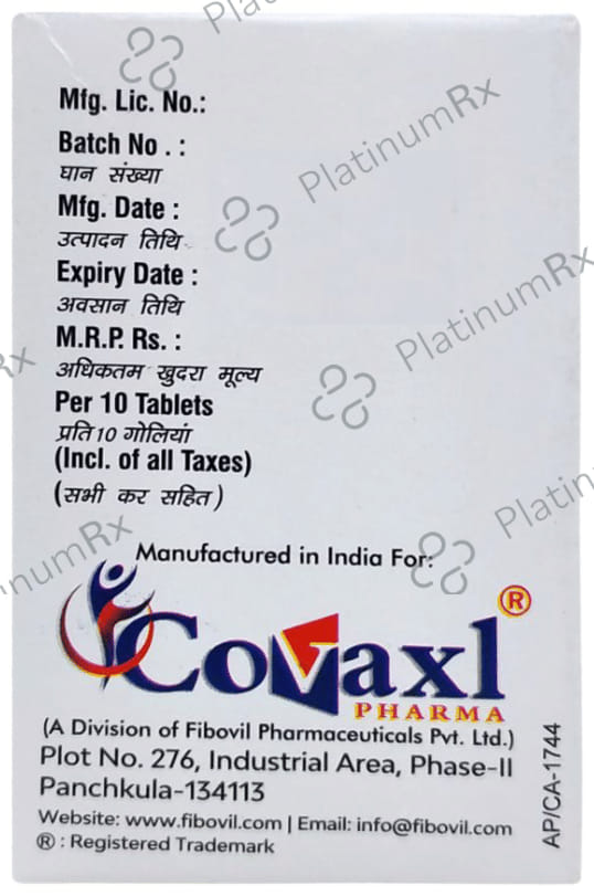 Ciprovaxl 500mg Tablet