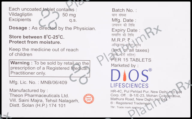 Xilda 50mg Tablet 15s