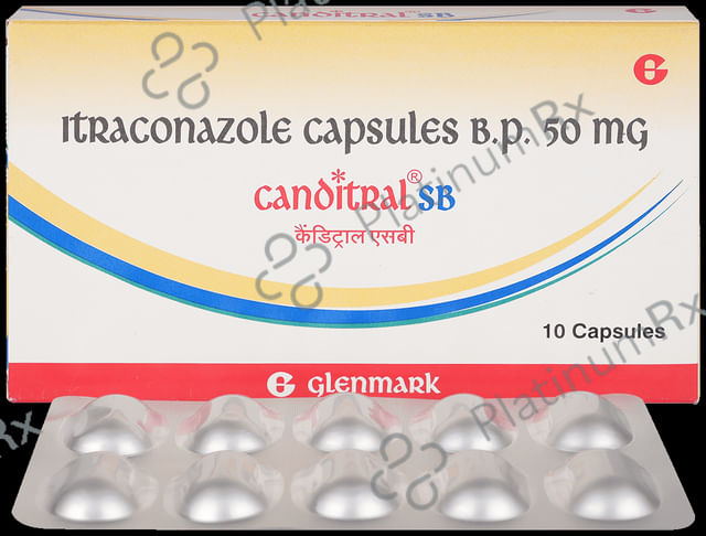 Canditral SB 50mg Capsule 10s
