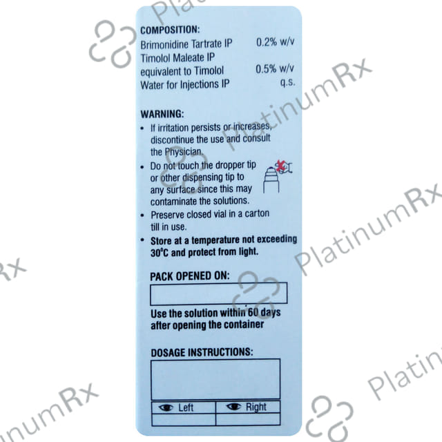 Brimoeye-T Ophthalmic Solution 5 Ophthalmic Solution