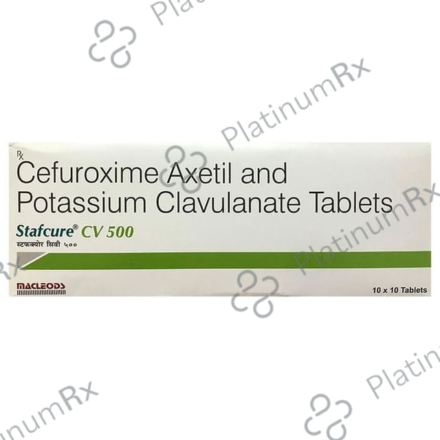 Stafcure CV 500/125mg Tablet 10s