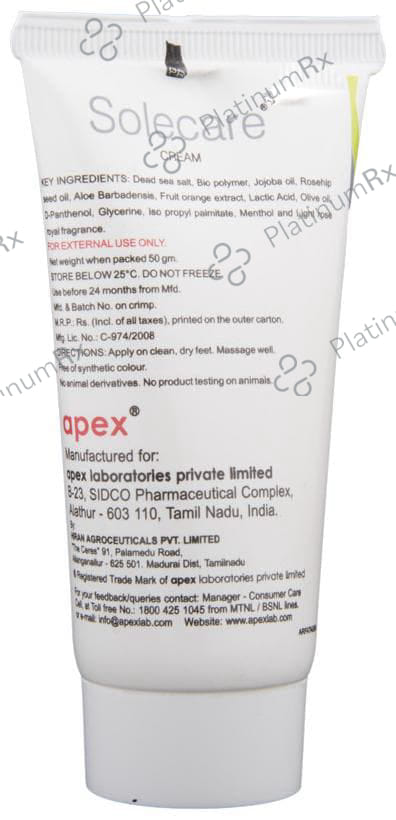 Solecare Cream 50gm