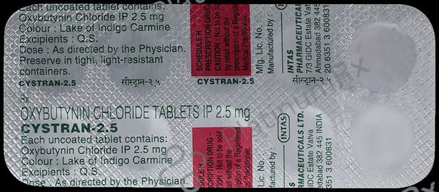 Cystran 2.5mg Tablet 10s