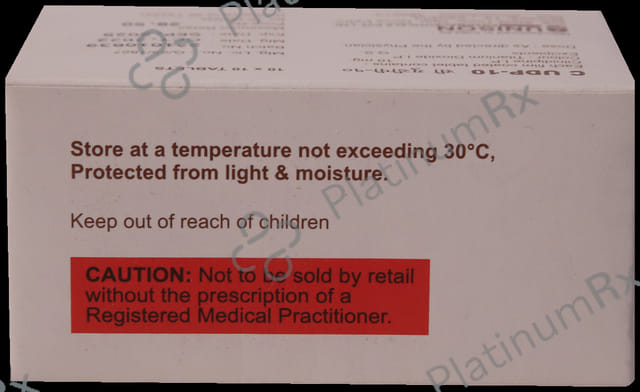 C UDP 10mg Tablet 10s