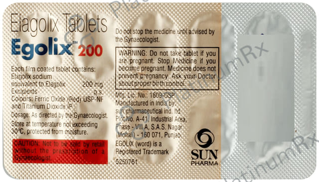 Egolix 200mg Tablet 10s