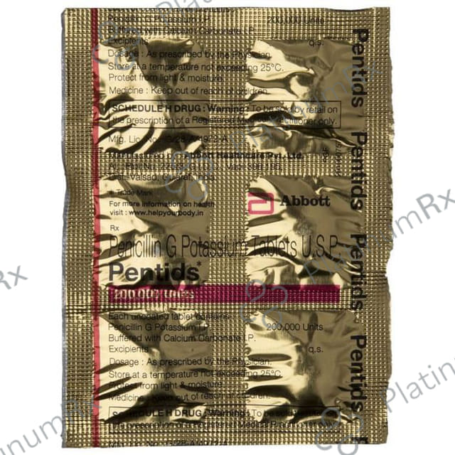 Pentids 20000IU Tablet 10s