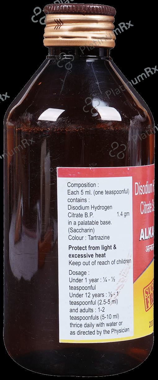 Alkasol 1.14gm Oral Solution Sugar Free 200ml