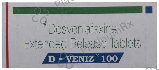 D Veniz 100mg Tablet ER 10s