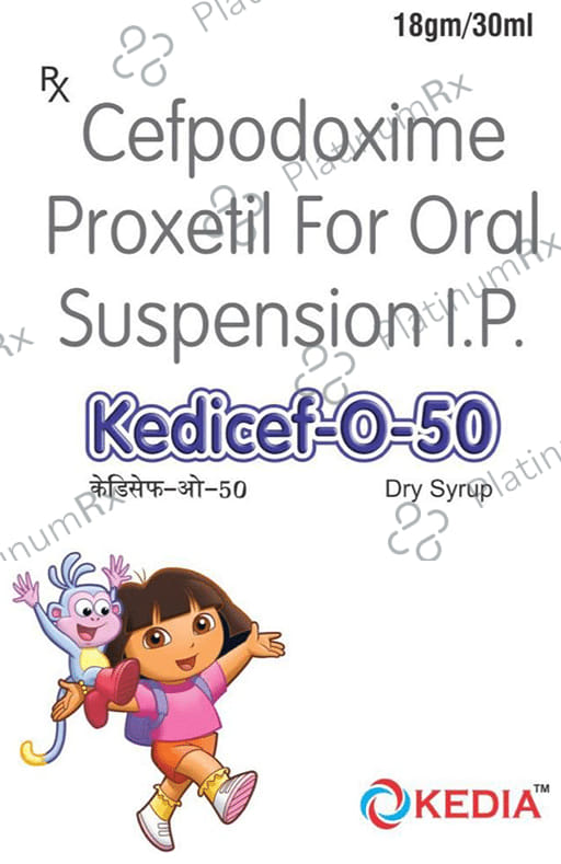 Kedicef-O 50 Dry Syrup