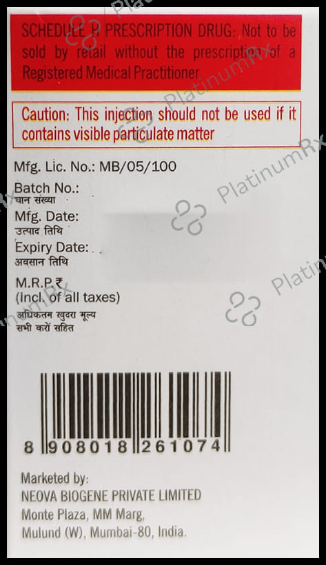 Trexova 50mg Injection