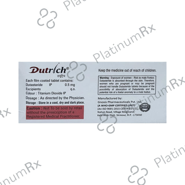 Dutrich 0.5mg Tablet 10s
