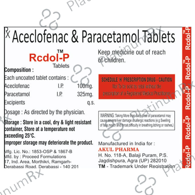 Rcdol-P Tablet