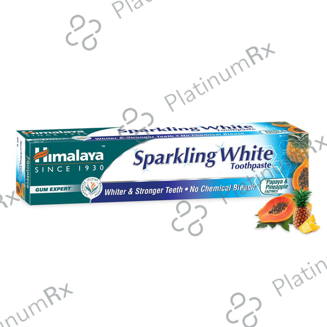 Himalaya Sparkling White Toothpaste 80gm