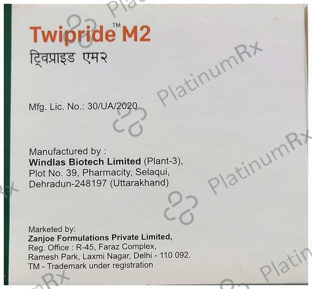Twipride M 2 Tablet PR