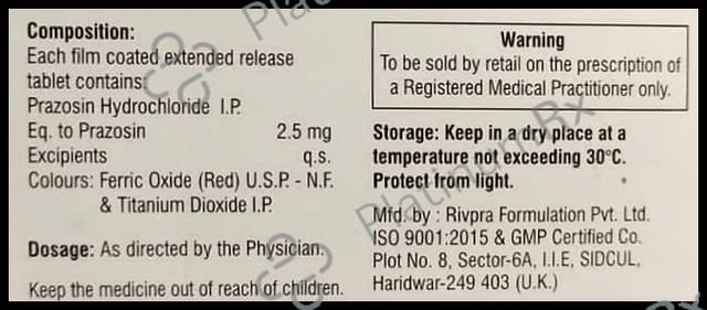 Gentrol 2.5 Tablet ER