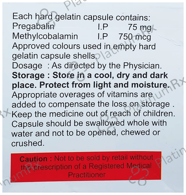 Regafix 750mcg/75mg Capsule