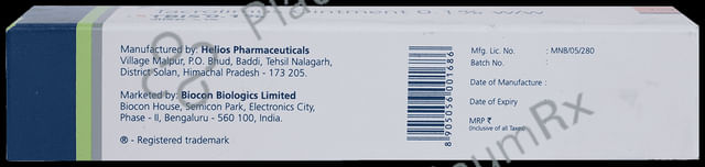 Tbis 0.1% Ointment 10gm