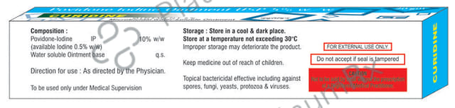 Curidine 10% Ointment