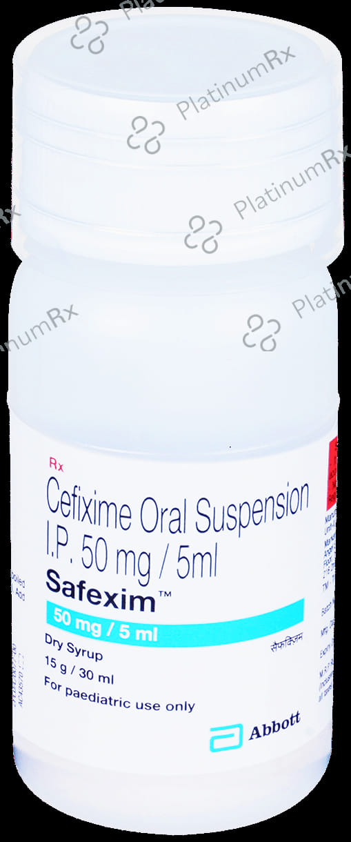 Safexim 50mg Dry Syrup 30ml