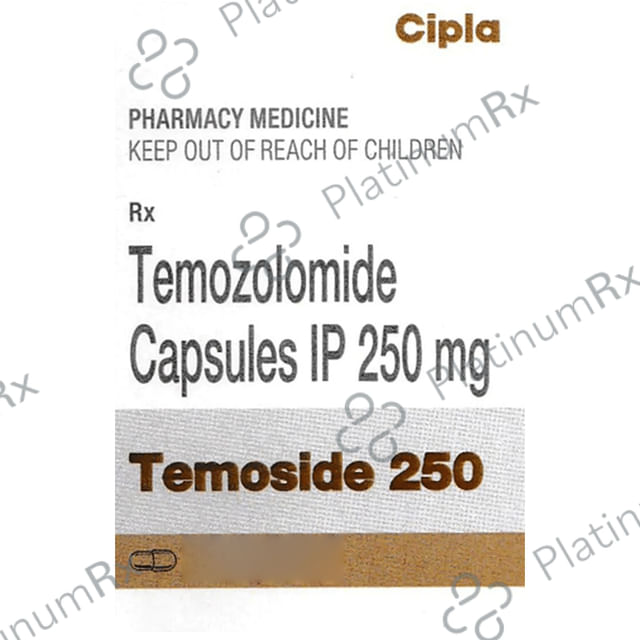 Temoside 250mg Capsule 5s