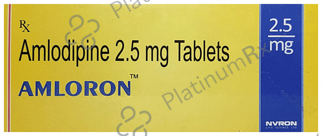 Amloron 2.5mg Tablet