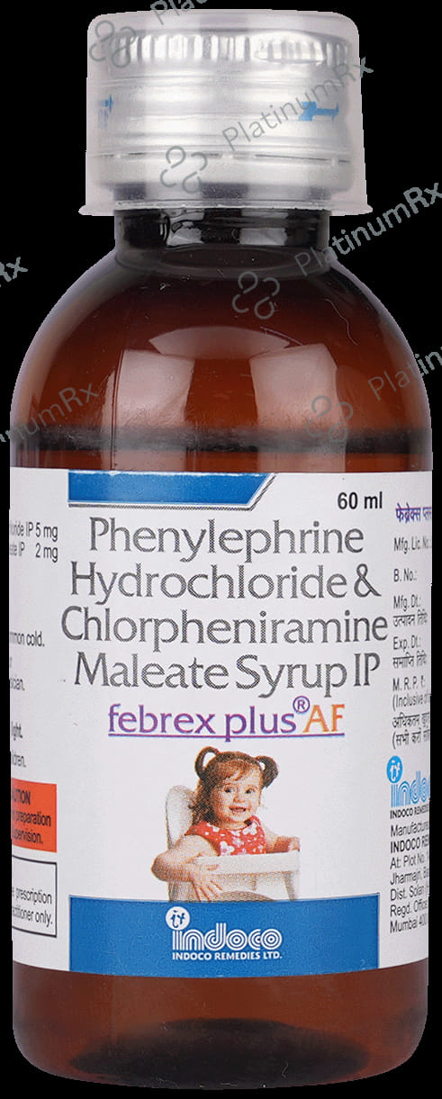 Febrex Plus AF 2/5mg Syrup 60ml