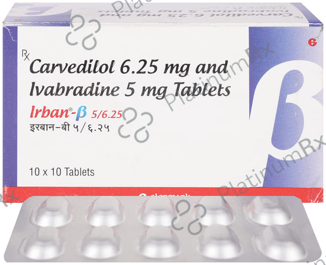 Irban Beta 6.25/5mg Tablet 10s