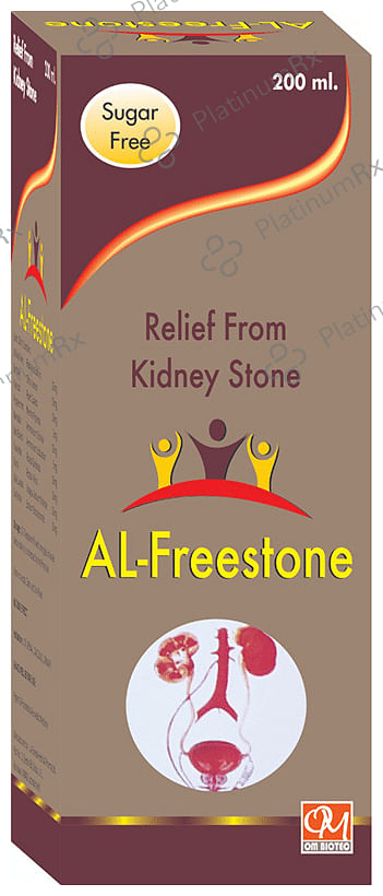 Om Biotec Al-Freestone Syrup Sugar Free