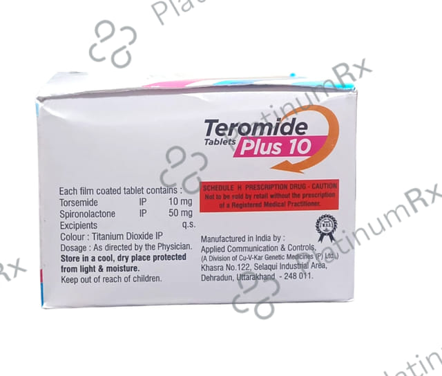 Teromide Plus 10/50mg Tablet 20s