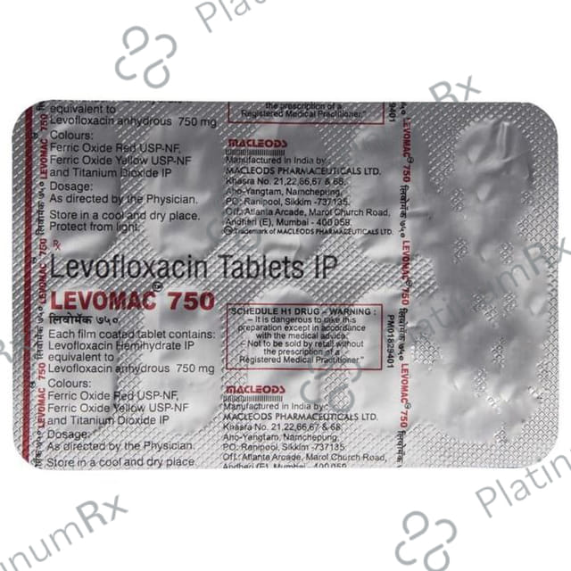 Levomac 750mg Tablet 10s